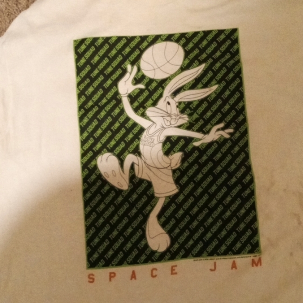 NWT Bugs Bunny space jam T-shirt . Size XL